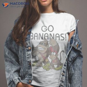Nintendo Donkey Kong Go Bananas Vintage Graphic Shirt