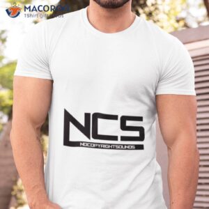 no copyright sounds ncs logo shirt tshirt