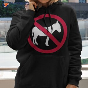 no donkeys shirt hoodie