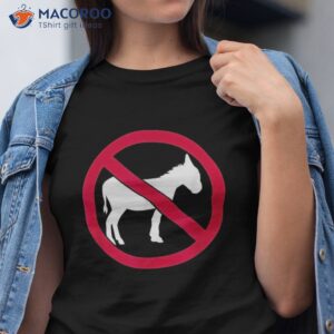 no donkeys shirt tshirt