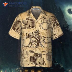 no drums life hawaiian shirt vintage drum shirts best gift for drummers 2