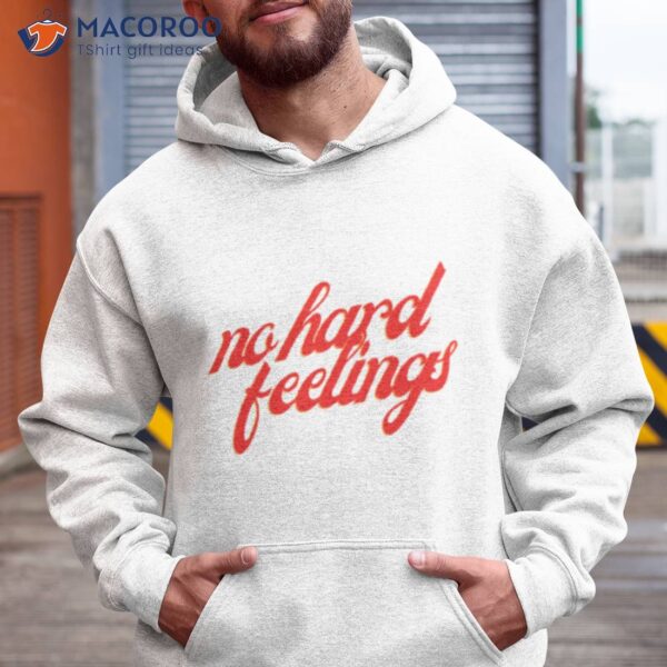 No Hard Feelings Red Texshirt