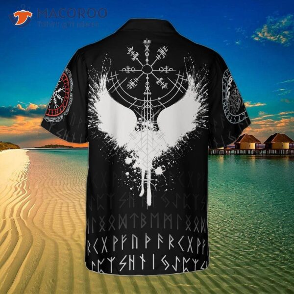 Norse Mythology The Raven Of Odin Hawaiian Shirt