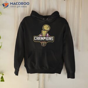 nuggets champ foil trophy 2023 shirt hoodie