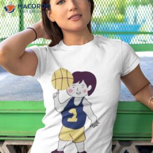 Number 1 Basketball Player Cartoon Shirt 3 number 1 basketball player cartoon shirt tshirt 1