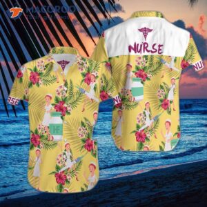 nurse s hawaiian shirt 0