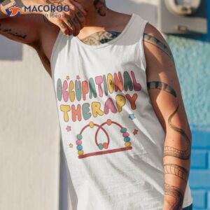 occupational therapist groovy pediatric therapy shirt tank top 1
