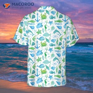 Ocean Fish Pattern V2 Hawaiian Shirt