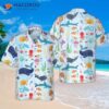 Ocean Fish Patterned Hawaiian Shirt