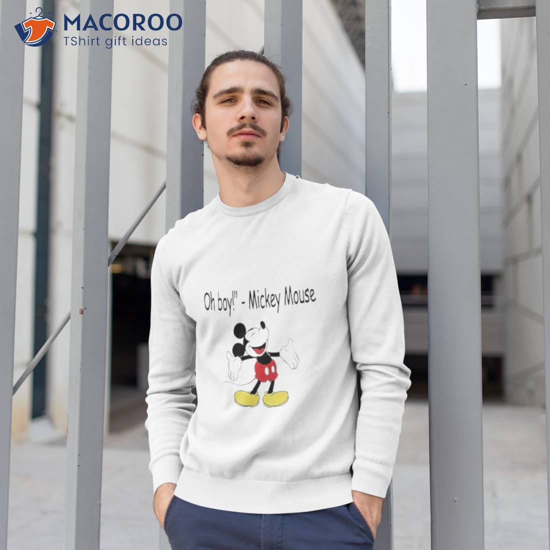 Boys mickey mouse sweater hot sale