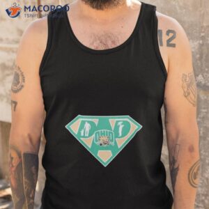 ohio bobcats super dad shirt tank top