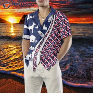 ohio flag pattern state hawaiian shirt shirt for and proud gift idea 3