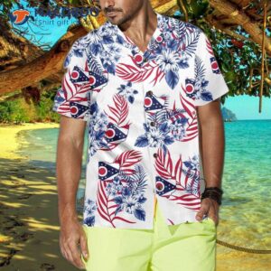 ohio proud hawaiian shirt floral flag state shirt for and 3