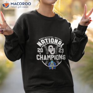 oklahoma softball ncaa division i softball tournament 2023 champions shirt sweatshirt 2