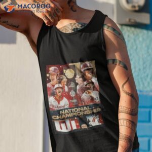 oklahoma softball vs florida state softball for the 2023 ncaa softball national championship shirt tank top 1