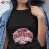 Oklahoma Sooners 2023 Ncaa Softball Women’s College World Series Champions Official Logo Shirt