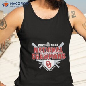 oklahoma sooners 2023 ncaa softball womens college world series champions t shirt tank top 3