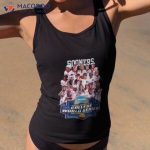 oklahoma sooners ncaa 2023 womens college world series softball shirt tank top 2