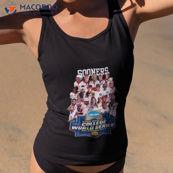 Oklahoma Sooners Ncaa 2023 Women’s College World Series Softball Shirt