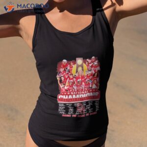 oklahoma sooners softball team 2023 national champions back to back to back signatures shirt tank top 2