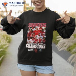 oklahoma sooners womens teams ncaa softball national champions 2023 shirt sweatshirt