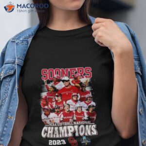 oklahoma sooners womens teams ncaa softball national champions 2023 shirt tshirt