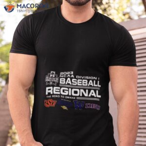 oklahoma state the road to omaha 2023 ncaa division i baseball regional four team shirt tshirt