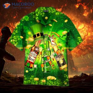 Oktoberfest, St. Patrick’s Beers, Flags, And Hats, Green Hawaiian Shirts