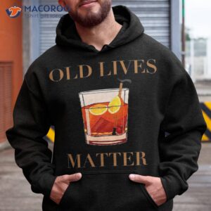 Old Lives Matter, Olm, Fashion Drink, Walking Cane Stick Shirt