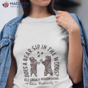 ole smoky moonshine bear sip shirt tshirt