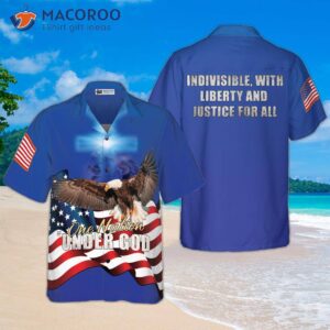 One Nation, Under God, V2 Hawaiian Shirt