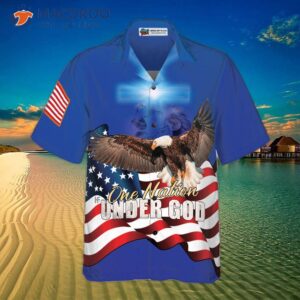 one nation under god v2 hawaiian shirt 2