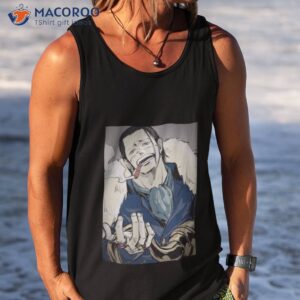 one piece crocodile funny anime shirt tank top