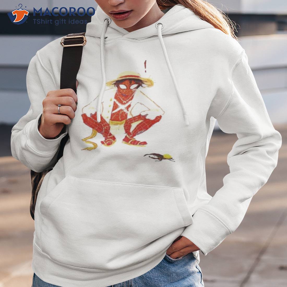 One Piece X Spider Man Across The Spiderverse Funny Collab Shirt One Piece X Spider Man Across The Spiderverse Funny Collab Shirt