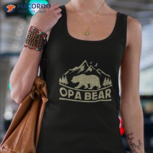 opa bear tshirt matching family camping gift tank top 4