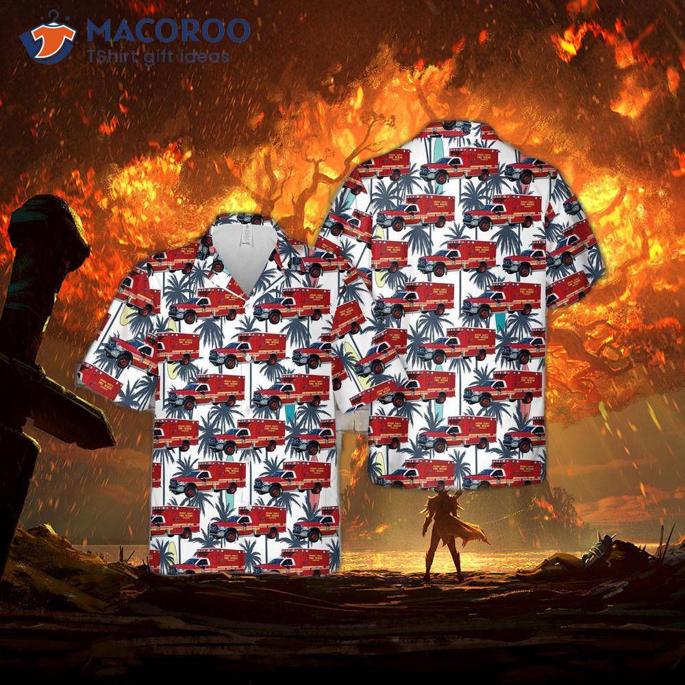 Orange County, California Ems, Hawaiian Shirt Orange County, California Ems, Hawaiian Shirt