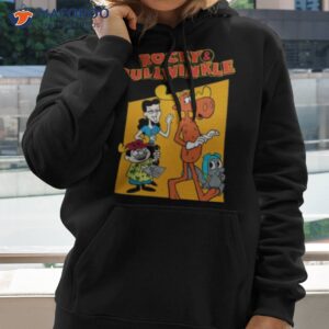 orange design rocky and bullwinkle shirt hoodie 2