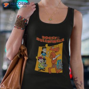 orange design rocky and bullwinkle shirt tank top 4