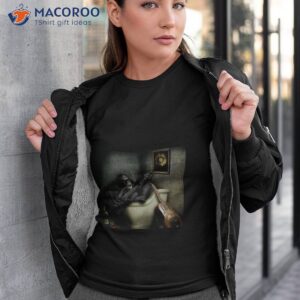 orangutan smoking cigarette and playing guitar shirt tshirt 3