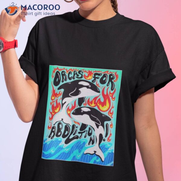 Orcas For Abolition Shirt