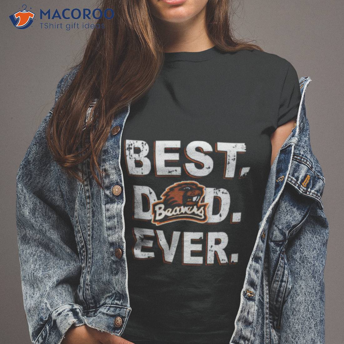 Oregon State Beavers Best Dad Ever Shirt Oregon State Beavers Best Dad Ever Shirt