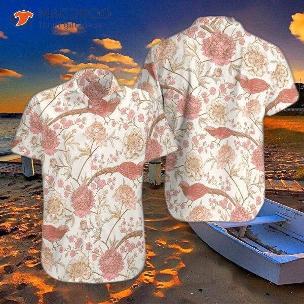 Oriental-style Hawaiian Shirt