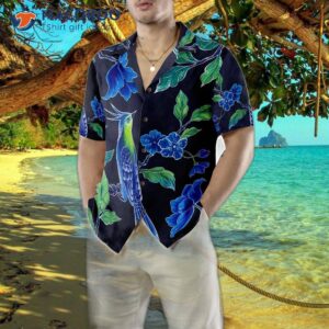 oriental style songbird hawaiian shirt 4