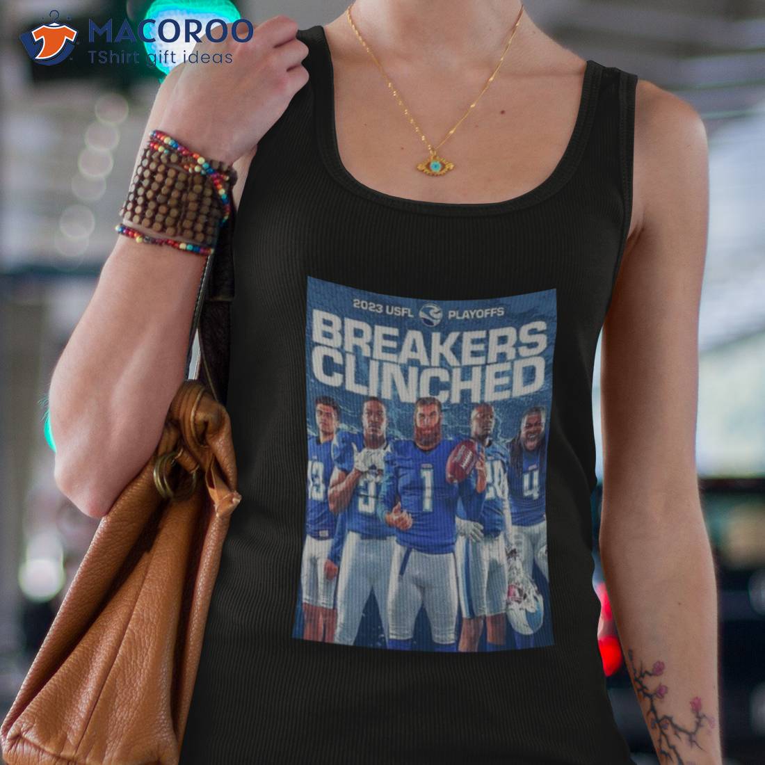 Orleans Breakers Clinched 2023 Usfl Playoffs Shirt Orleans Breakers Clinched 2023 Usfl Playoffs Shirt