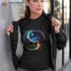 Outer Space Moon Clouds Lunar Yin Yang Spiritual Mystical Shirt