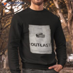 outlast graphic barrels shirt sweatshirt