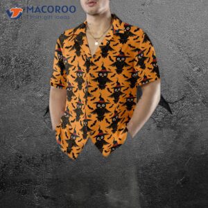 owl halloween pattern shirt for hawaiian 4