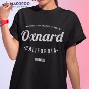 Oxnard California Vintage Minimalist Souvenir Ca Shirt