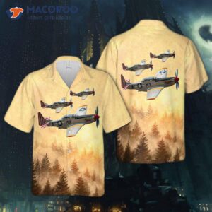 P-51 Mustang Mad Max Hawaiian Shirt