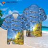 P-51 Mustangs Quick Silver Hawaiian Shirt